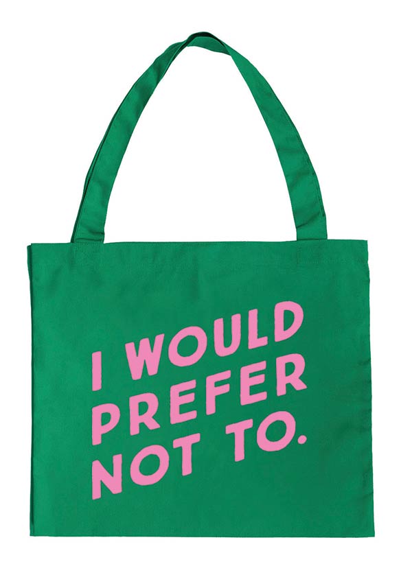 Ceger_Prefer_JellyBean-Roze Ceger - I would prefer not / zeleni - Slika 1